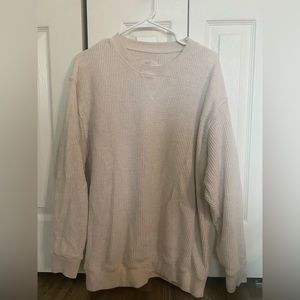 Aerie Waffle Crewneck Size L
